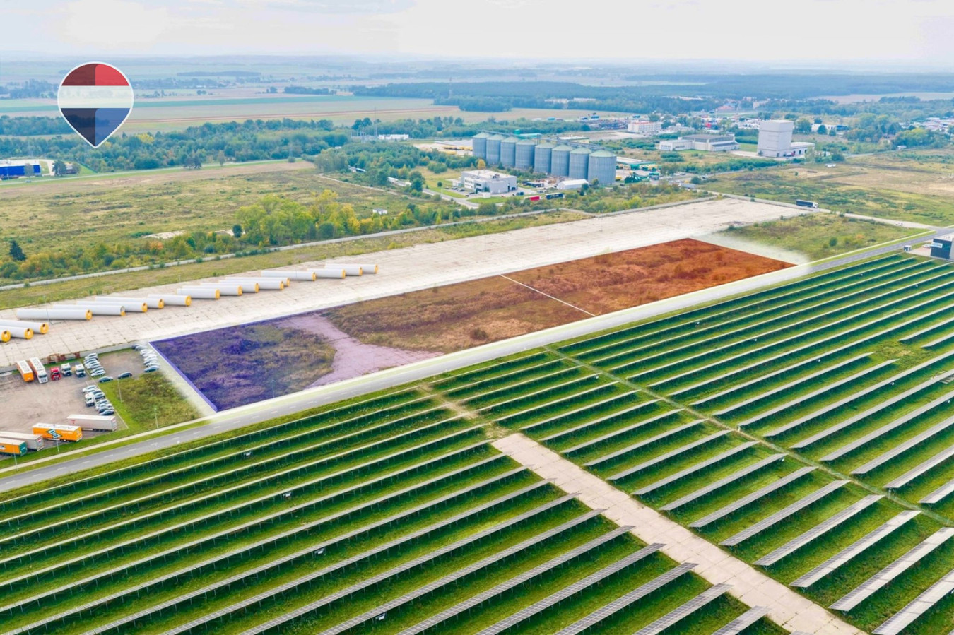 Działka inwestycyjna z PnB przy A4 (23.812 m²) - Widok 3