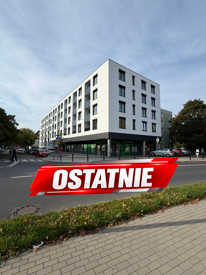 Wykończone 3 pokoje | 60,69 m² | centrum Kołobrzeg