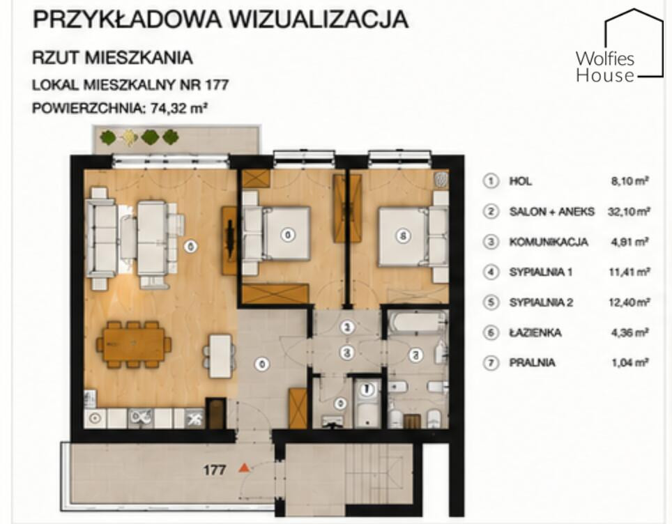Mieszkanie – Kraków, Bronowice - Więcej