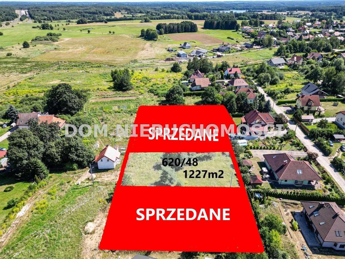 Działka budowlana Barczewo/Ruszajny 1227 m² - Widok 2