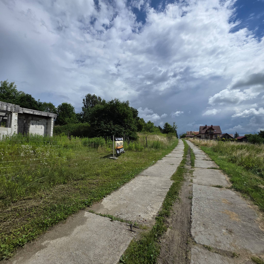 Działka z rozpoczetą budową domu w klementynakch 2B - Widok 5