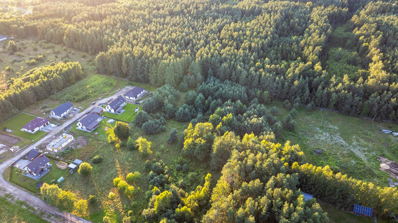 Działka budowlana 1255 m² Wójtowo - Widok 4