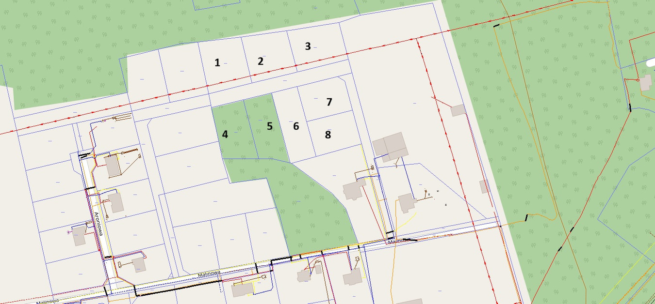 Działka budowlana 1247 m² Wójtowo - Więcej