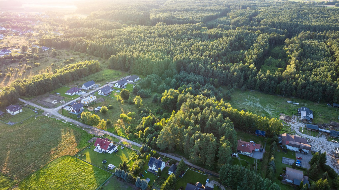 Działka budowlana 1255 m² Wójtowo - Widok 3