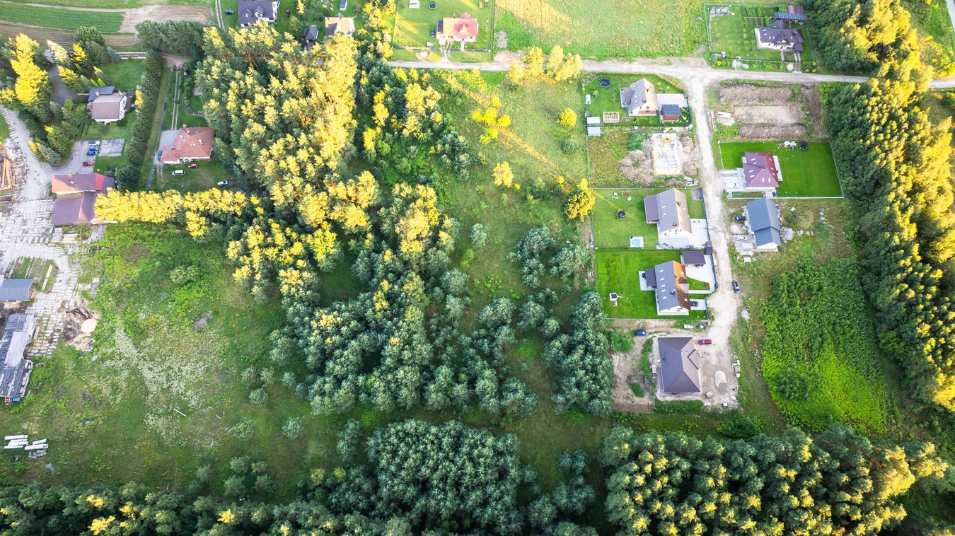 Działka budowlana 1255 m² Wójtowo - Widok 2