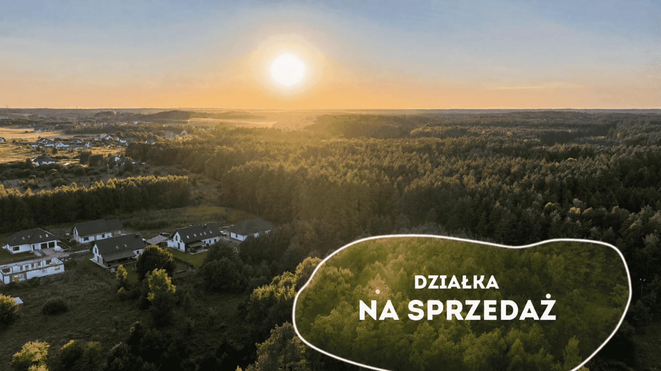 Działka budowlana 1255 m² Wójtowo - Widok 5