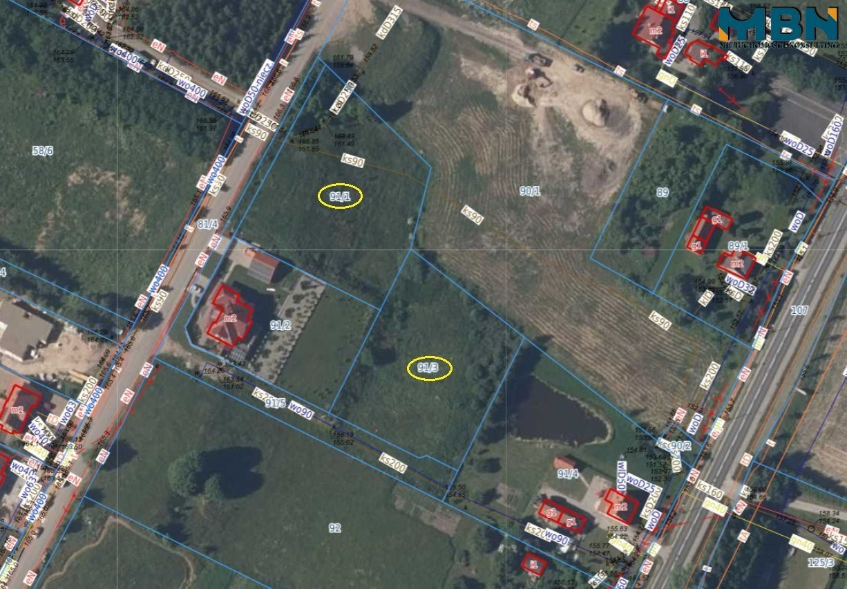 Działka budowlana pod Giżyckiem ul. Leśna - Widok 4