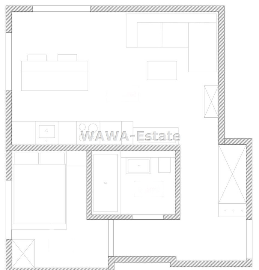 Mieszkanie – Warszawa, Bielany - Widok 4