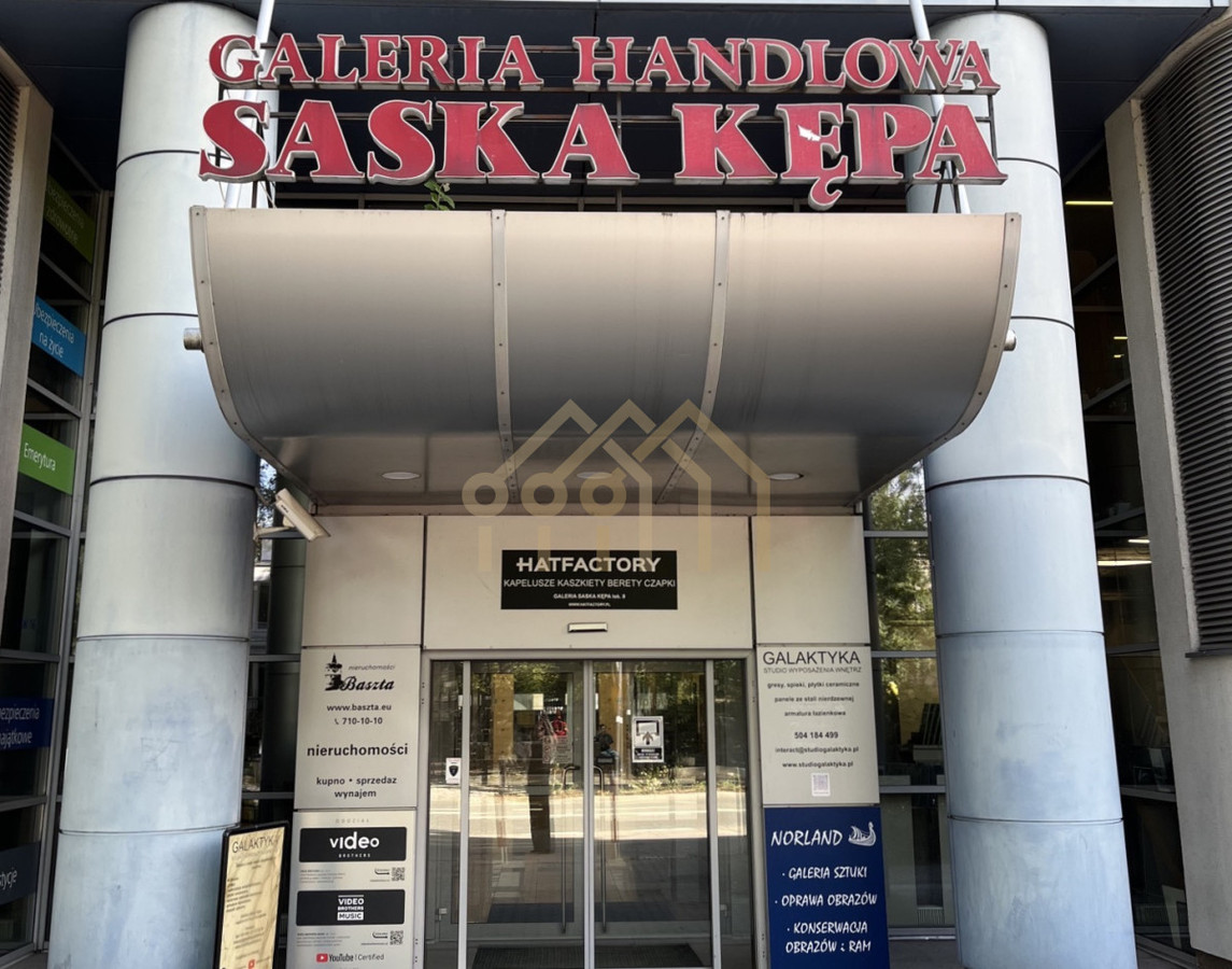 Galeria Saska Kępa Miejsce postojowe/podziemne - Widok 2