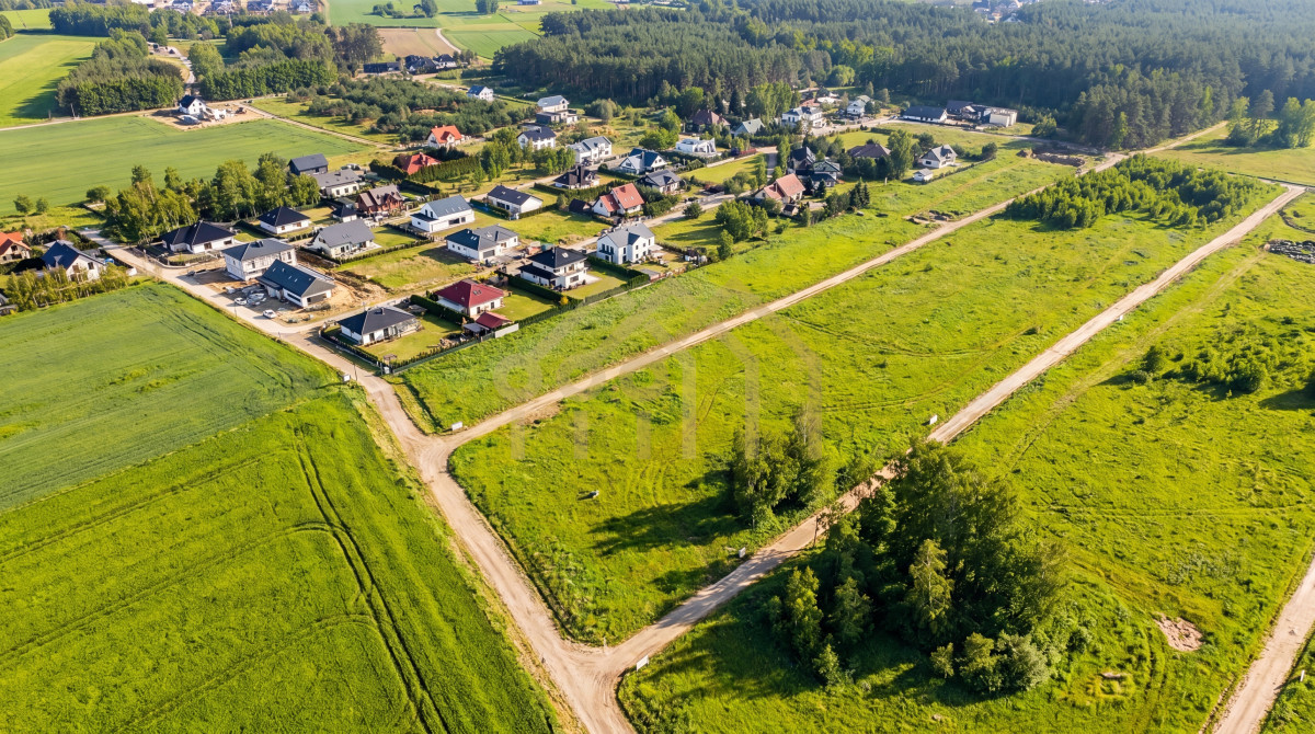 działka budowlana pod zabudowę jednorodzinną - Widok 2