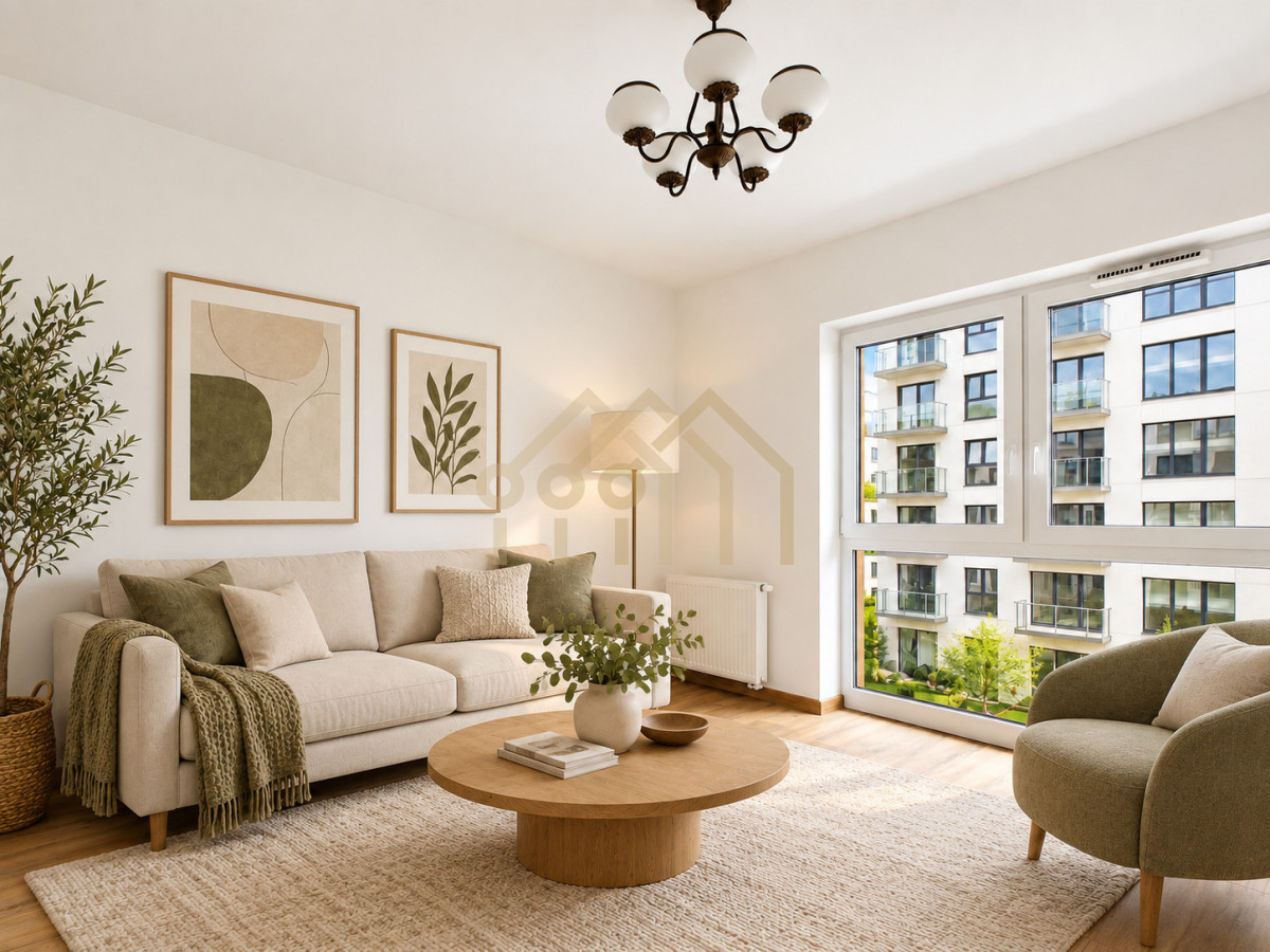 2 kambarių butas, 49 m²