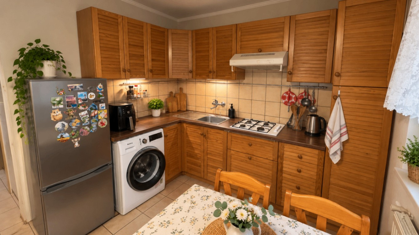 2 osobne pokoje | Wilda | 63 m | Balkon
