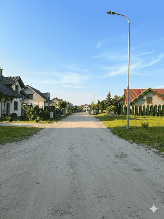 Działka budowlana, pełne media, MPZP, 1036 m² - Widok 4