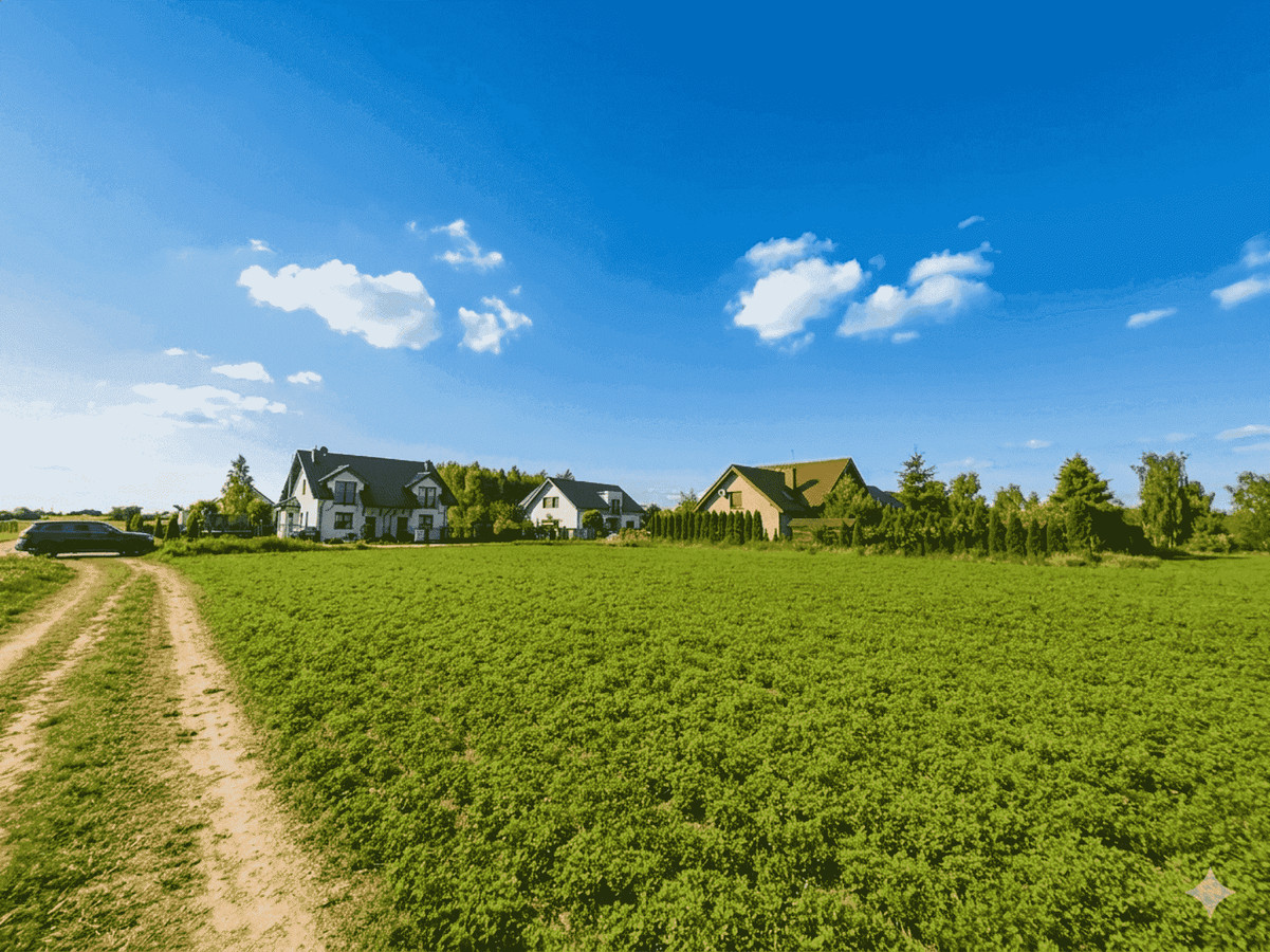 Działka budowlana, pełne media, MPZP, 1036 m² - Widok 5
