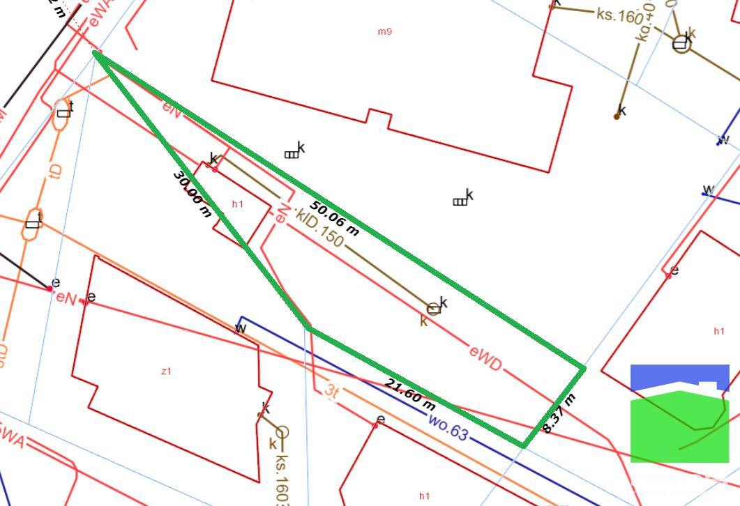 Krunt, 300 m²