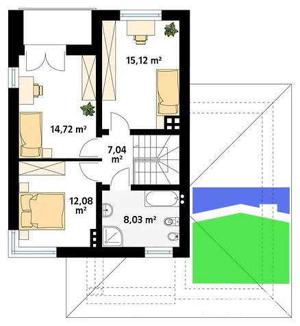 Widzew - działka budowlana z PnB o pow. 868 m² - Widok 5