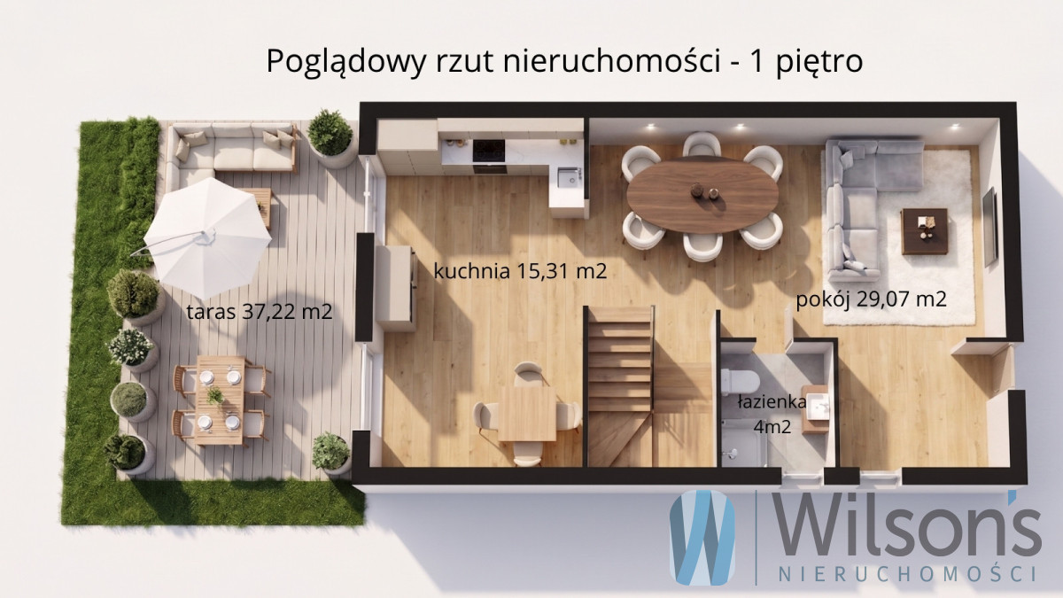 Mieszkanie – Warszawa, Bielany - Widok 2