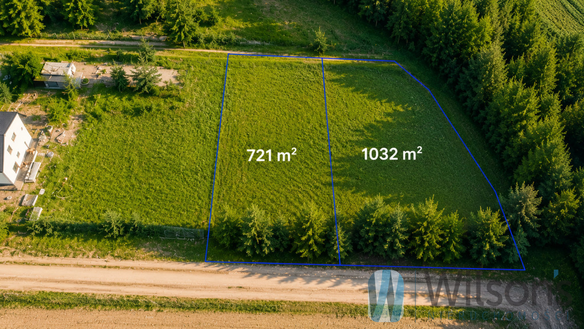 HIT! Działka 720 m² w Jankach OKAZJA - Widok 2