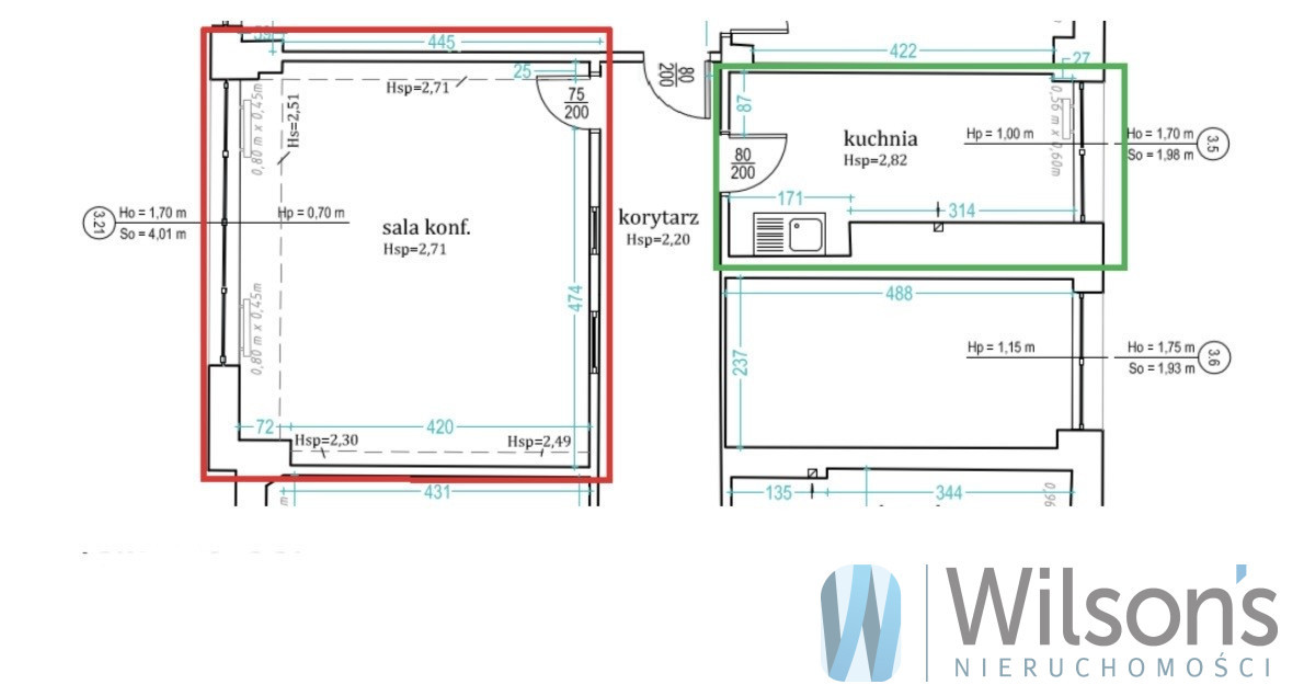 Komfortowe biuro 28 m² | Rondo ONZ - Widok 2