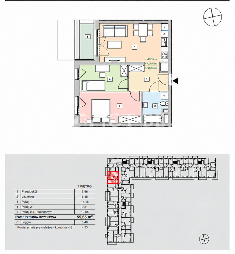 Mieszkanie – Wrocław, Nowe Żerniki, Fabryczna - Widok 2