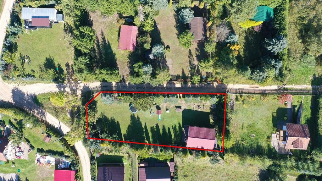 Działka rekreacyjna z domkiem letniskowym nad jeziorem Dejguny - Widok 2