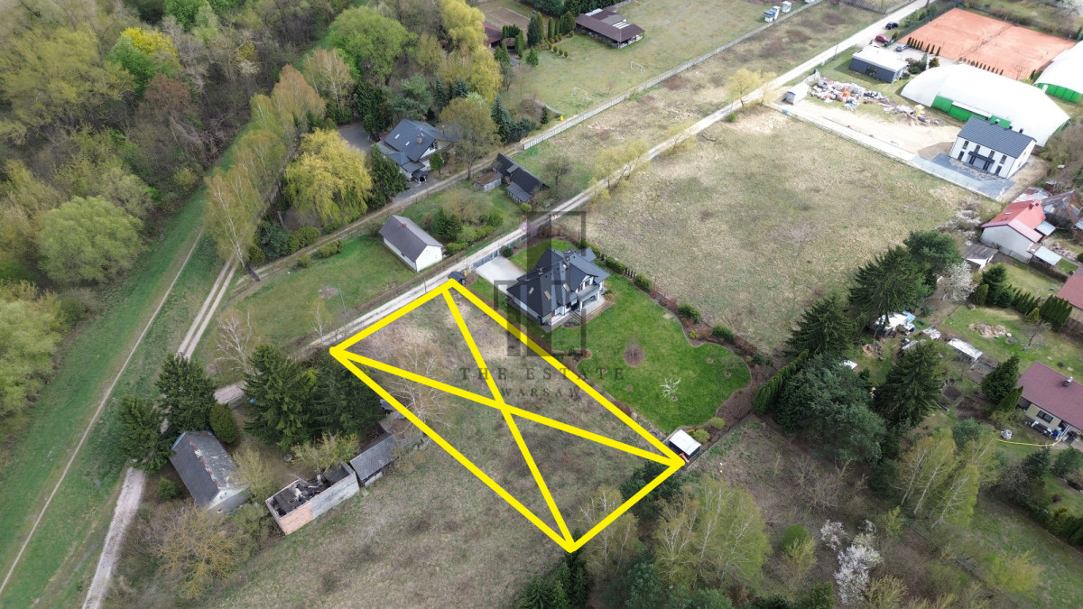 Działka budowlana 1473 m² Kępa Kiełpińska Łomianki - Widok 5