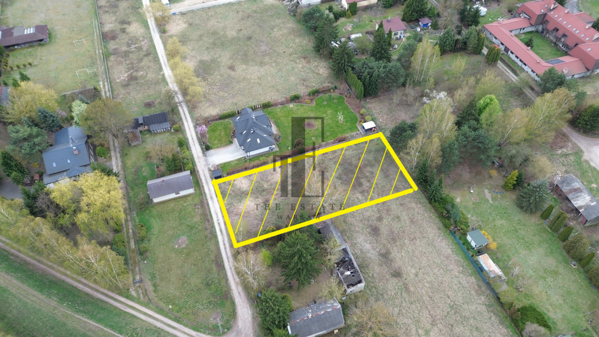 Działka budowlana 1473 m² Kępa Kiełpińska Łomianki - Więcej