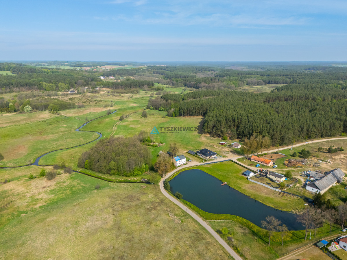 Działka budowlana 1391 m² – Dąbki k. Bytowa - Widok 5