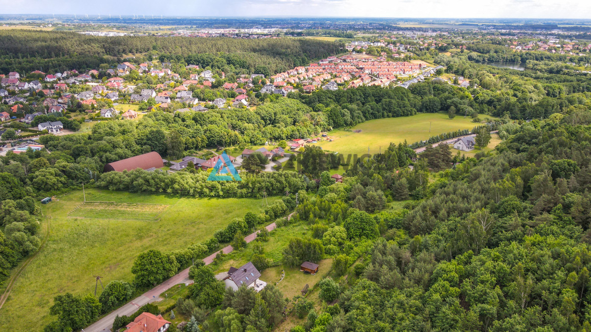 Narożna działka tuż przy Pruszczu Gd. (1120 m²) - Widok 5