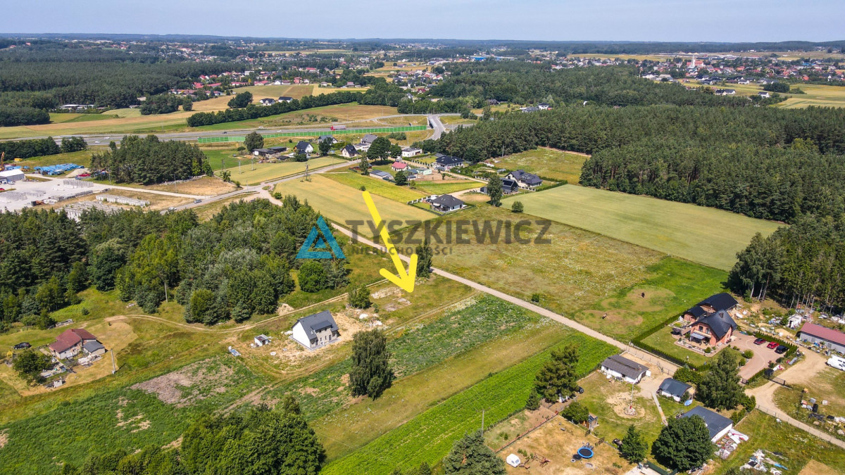 Działka pod zabudowę jednorodzinną Chwaszczyno - Widok 5