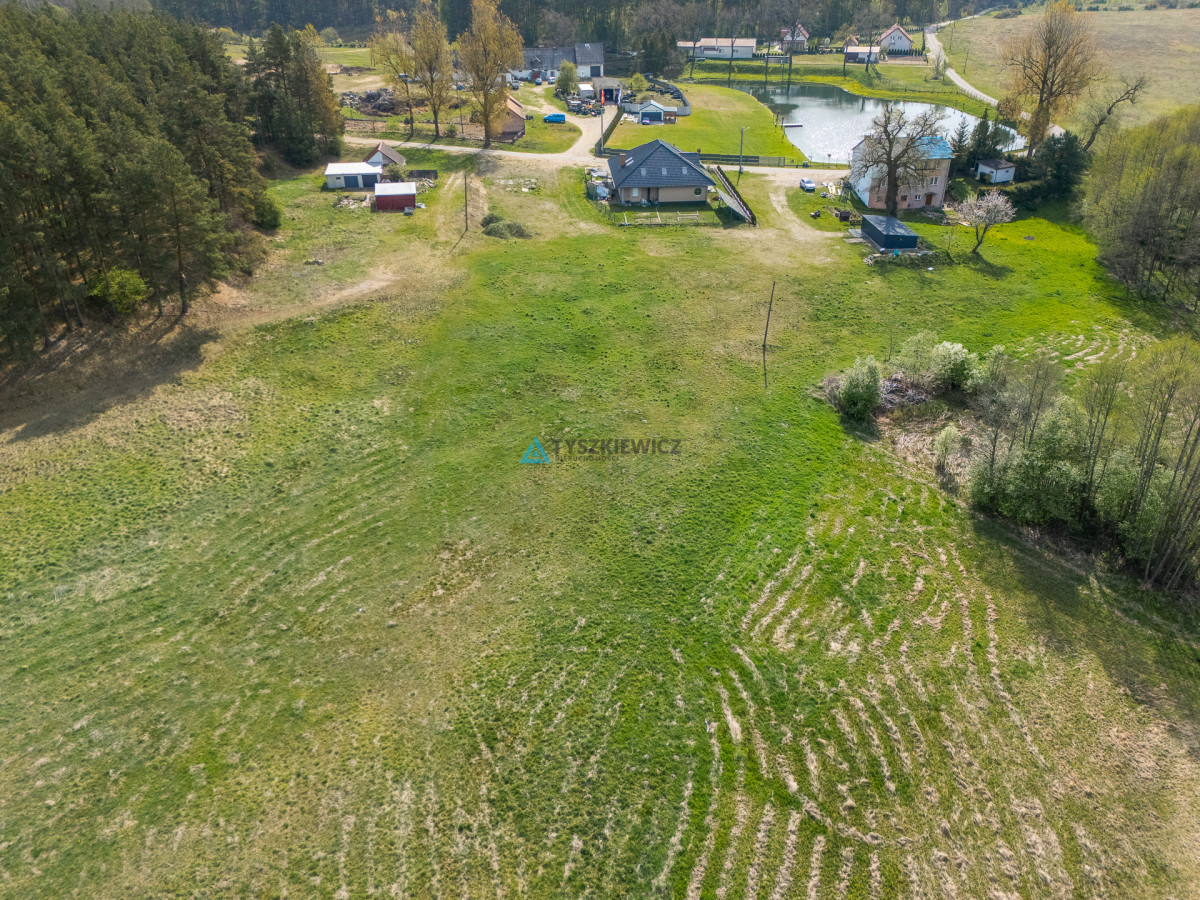 Działka budowlana 1391 m² – Dąbki k. Bytowa - Więcej