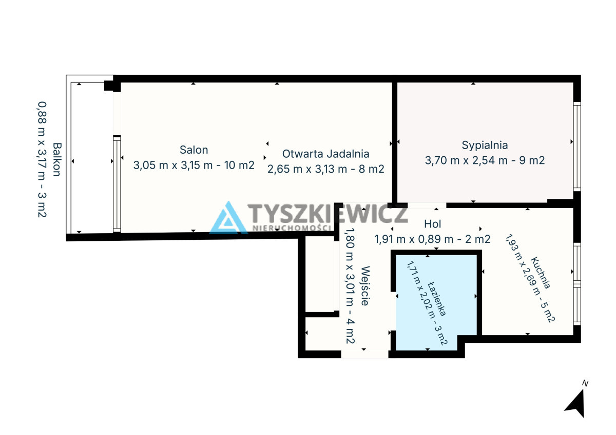 Mieszkanie – Kościerzyna - Widok 2