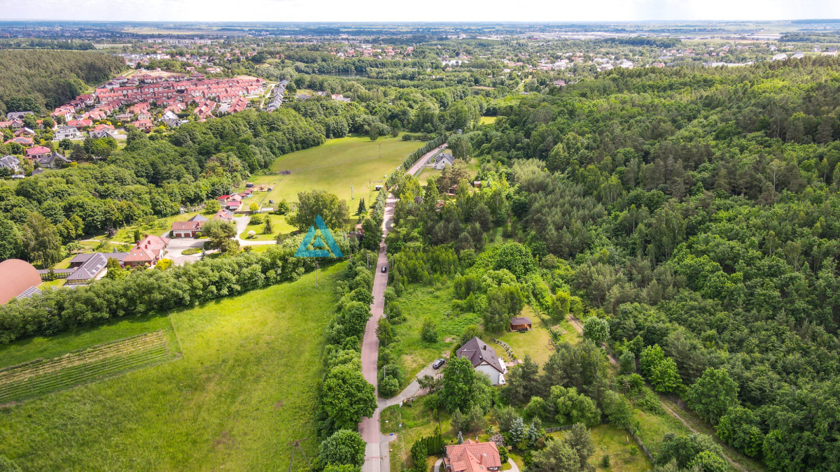 Narożna działka tuż przy Pruszczu Gd. (1120 m²) - Widok 4