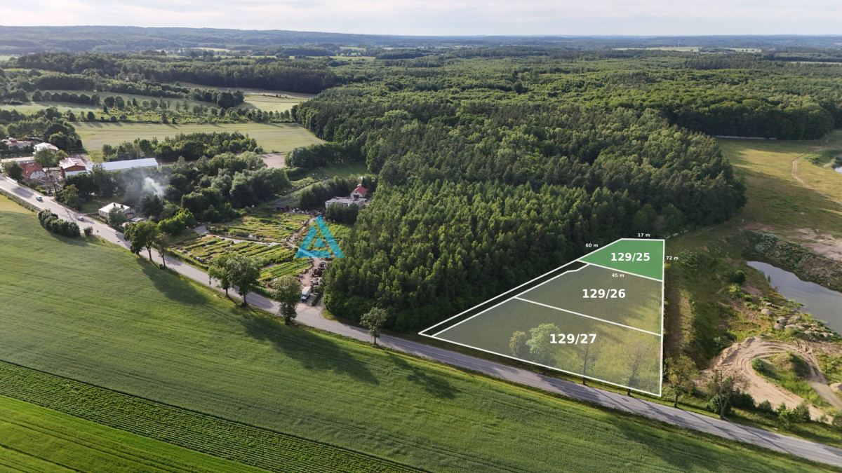 Działki budowlane Warcz - Widok 2