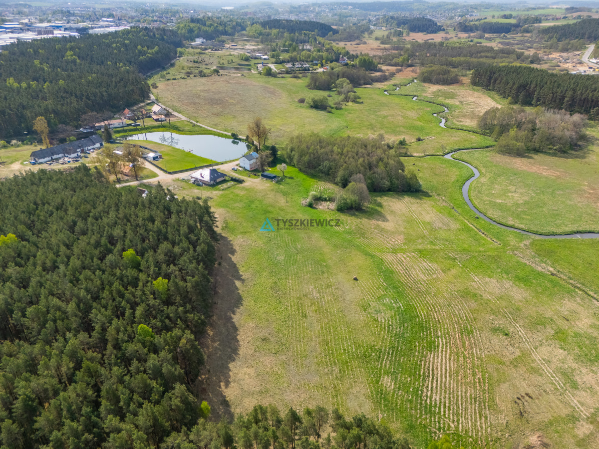 Działka budowlana 1391 m² – Dąbki k. Bytowa - Widok 3