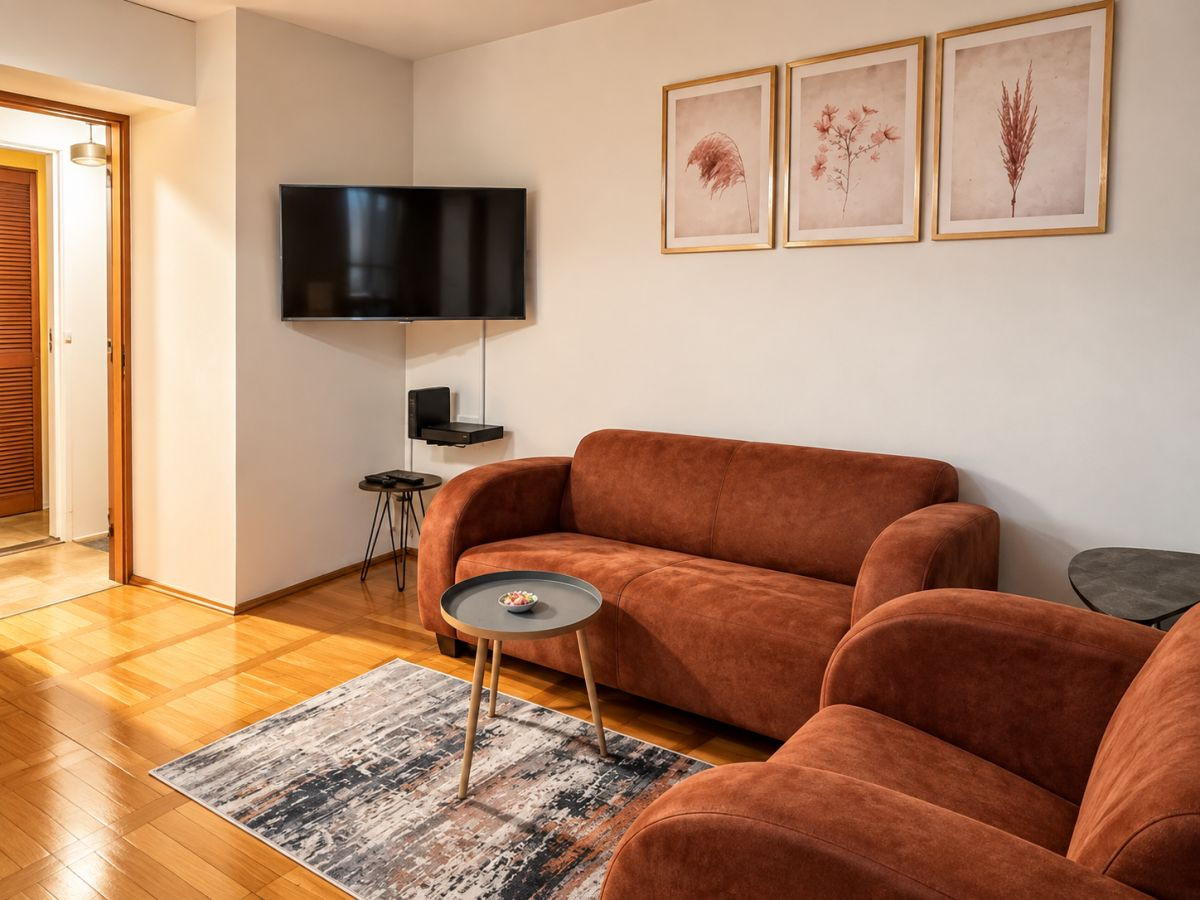 Apartament me 2 dhoma, 39 m²