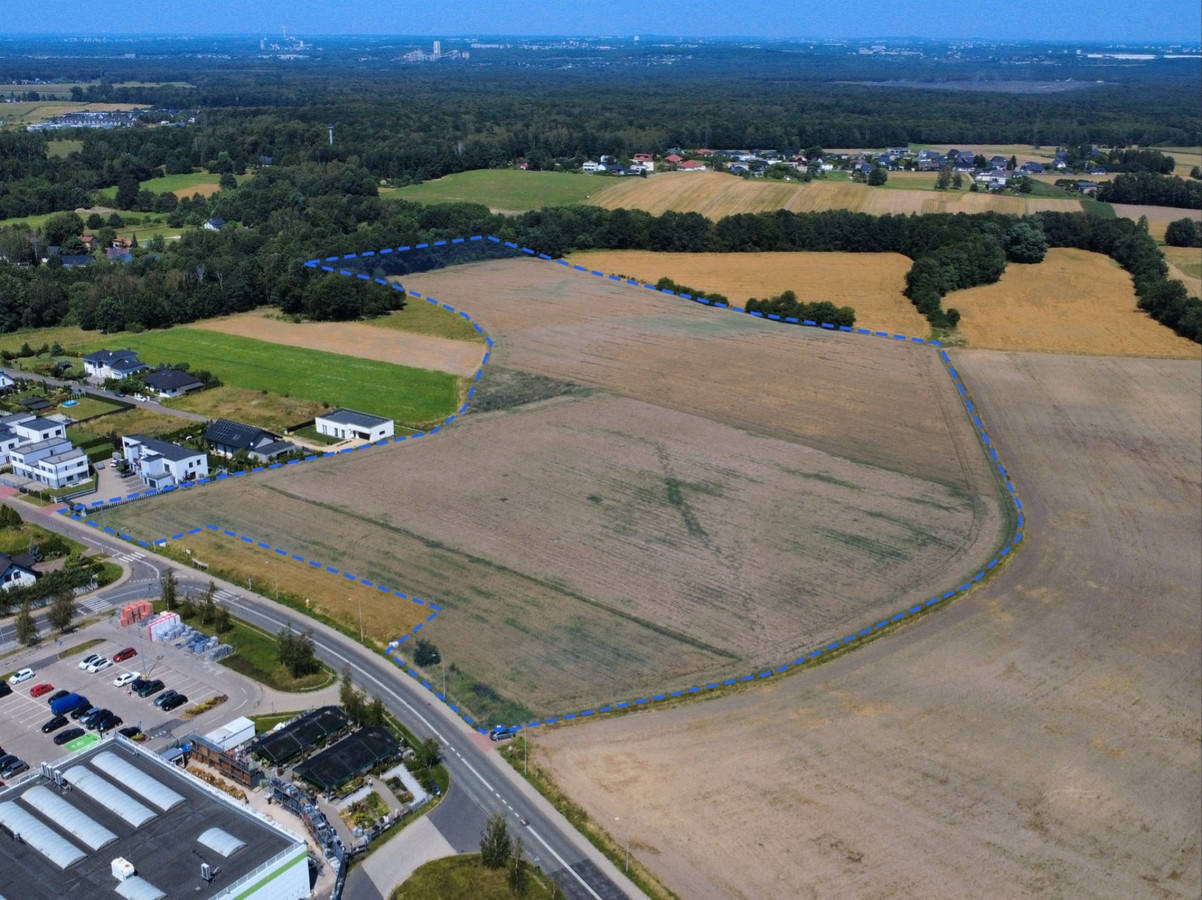 Mikołów - Działka inwestycyjna 84268 m² - Widok 2