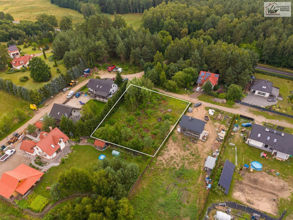 ATRAKCYJNA DZIAŁKA 1580 m² W KRONOWIE MPZP - Widok 2