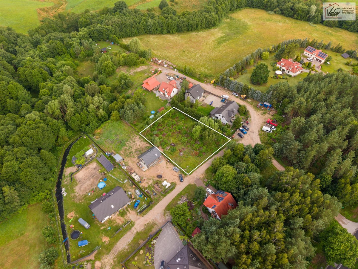 ATRAKCYJNA DZIAŁKA 1580 m² W KRONOWIE MPZP - Widok 4