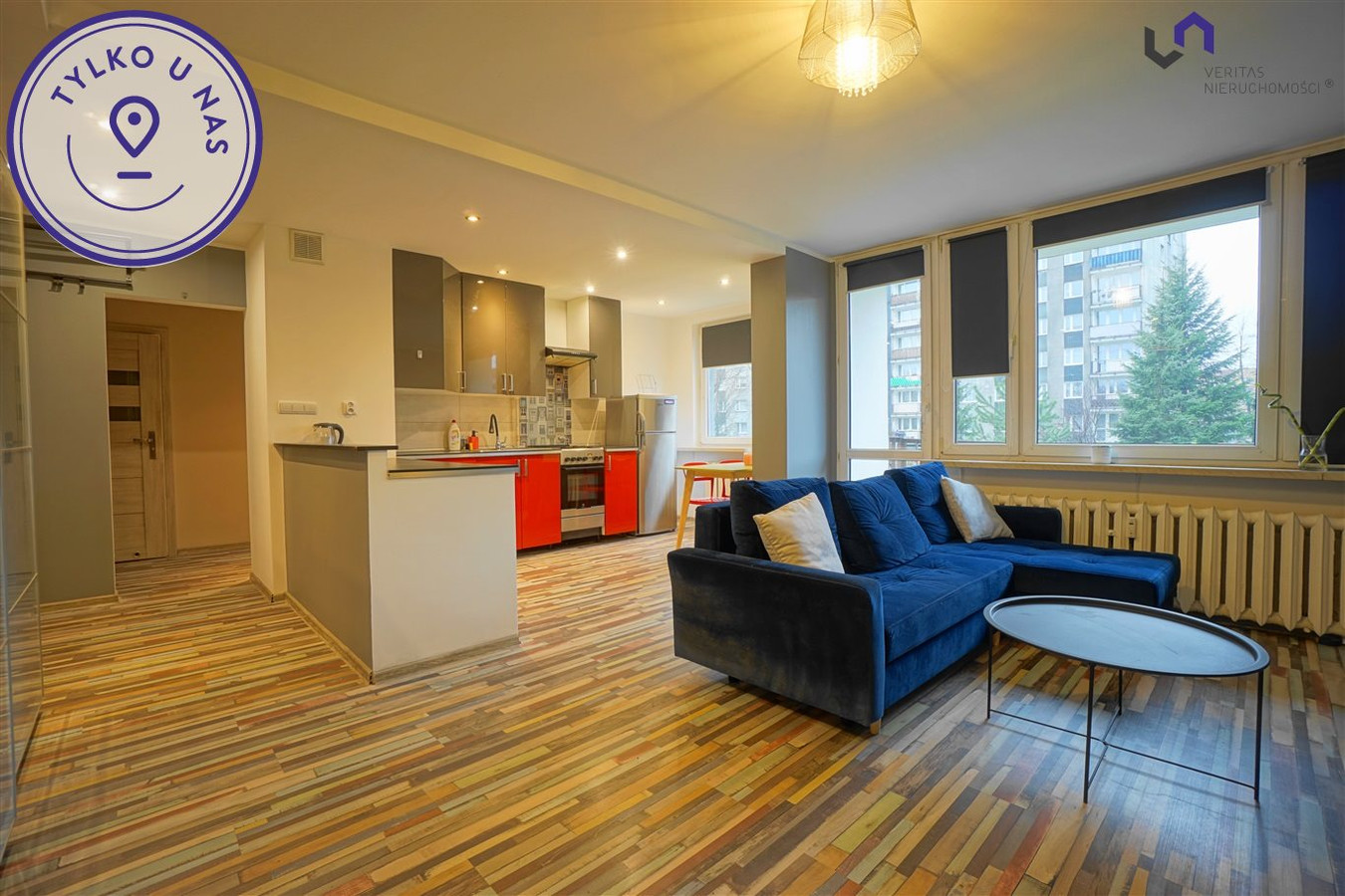 1-soban stan, 47 m²