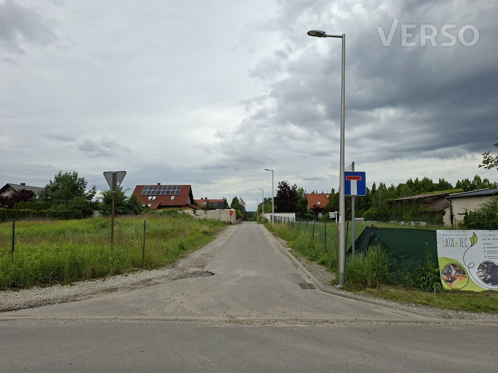 Sprzedam piękną działkę 1288 m², media, Miękinia - Widok 5