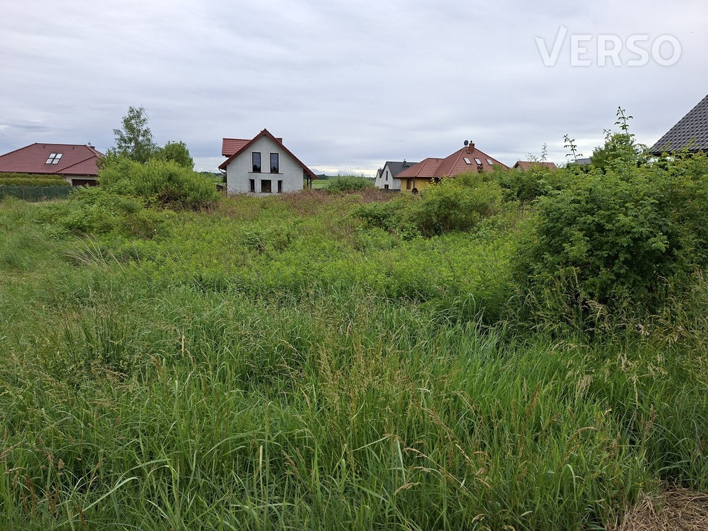 Sprzedam piękną działkę 1288 m², media, Miękinia - Widok 6