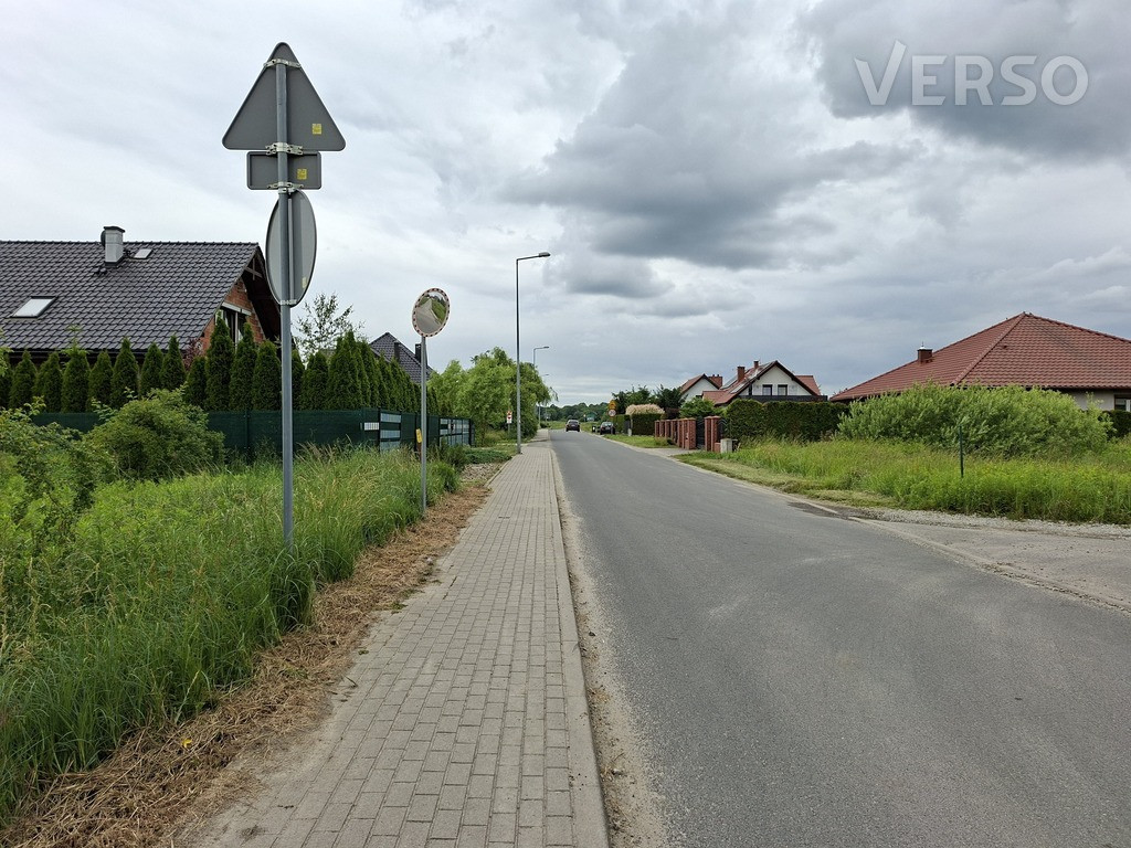 Sprzedam piękną działkę 1288 m², media, Miękinia - Widok 4