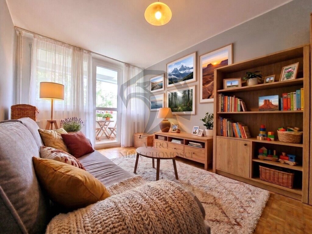 Apartment in Wrocław, Osiedle Kosmonautów, Gądów - Widok 3