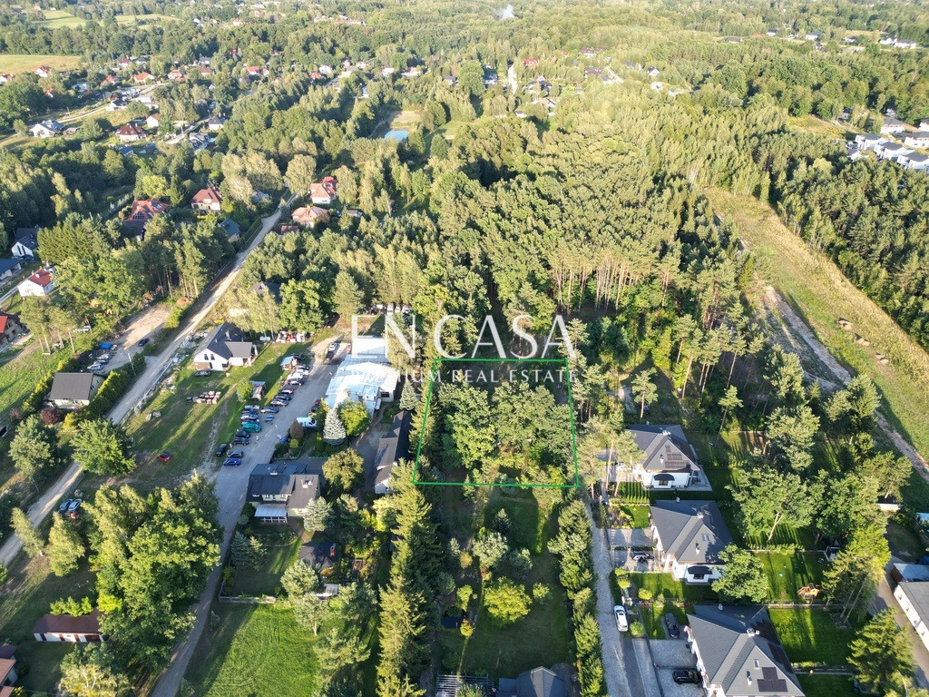 Działka 1300 m²/ media / MPZP - Widok 2
