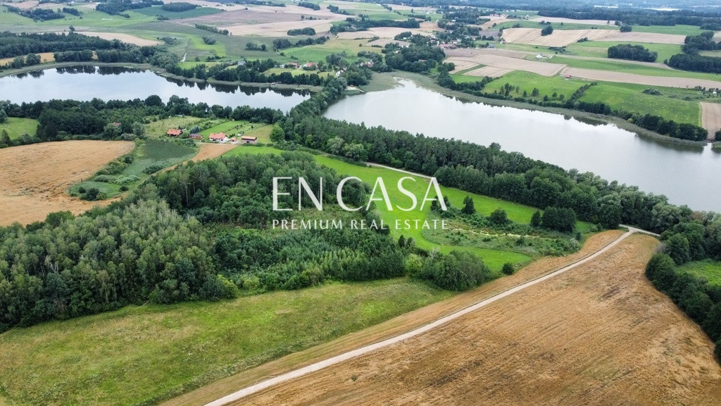 Działka przy jeziorze i lesie – Mazury, Wyszembork - More