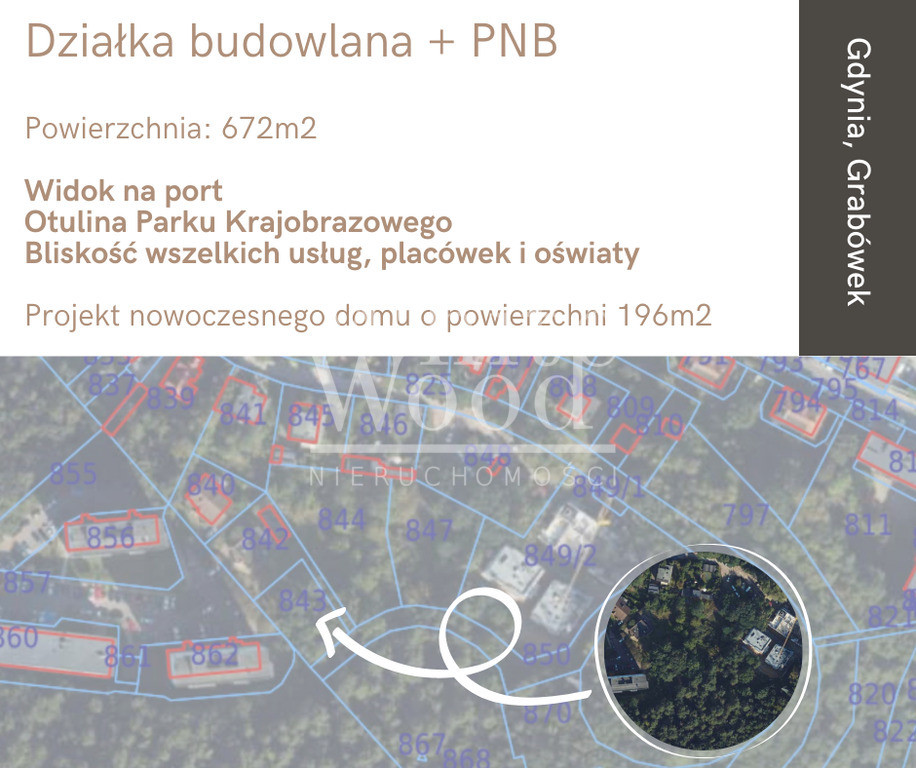 Działka budowlana z widokiem na port | GRABÓWEK - Widok 5