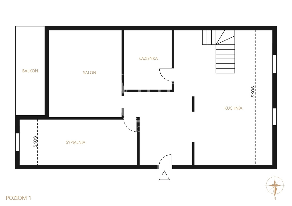 Apartment in Gdańsk, Cygańska Góra, Suchanino - Widok 4