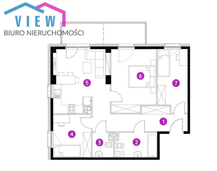 Apartment in Gdańsk, Osiek, Śródmieście - Widok 2