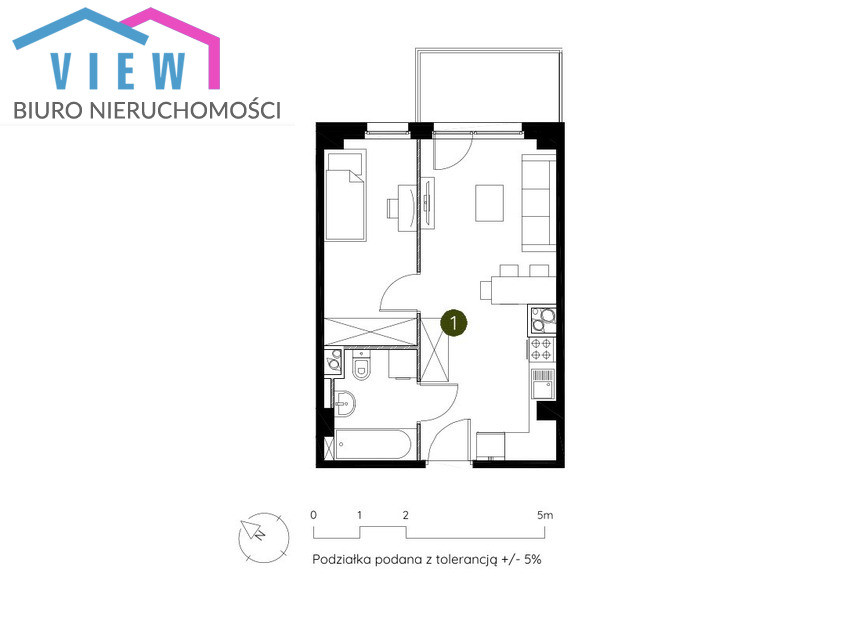 Apartment in Gdańsk, Aniołki - View 2